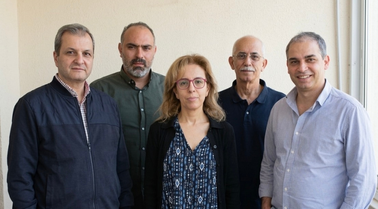 The CRETA Group team, photographed for the Mohamed bin Zayed Water Initiative’s official profile